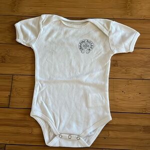 Chrome Hearts short sleeve onesie